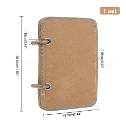 Organizador de exhibición de broche de terciopelo&nbsp;DJEW-WH0011-04A