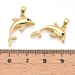 Colgante micropavé cubic zirconia de latón&nbsp;KK-N257-10G