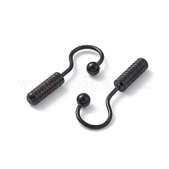 304 Edelstahl Schraubhaken Form baumelnde Ohrringe für Damen&nbsp;LS-EJEW-F312-09EB