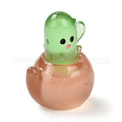 Ornements lumineux en résine&nbsp;DJEW-K018-01B