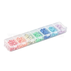 658 Stück 7 Farben handgefertigte Polymer Clay Perlen&nbsp;CLAY-YW0001-78