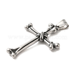Pendenti grandi in acciaio inossidabile 304&nbsp;LS-STAS-D091-06AS