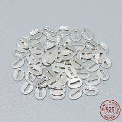 925 Sterling Silber Slice Kettenlaschen&nbsp;STER-T002-253S
