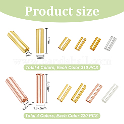 2120 Stück 8 Stile plattierte runde Glasperlen&nbsp;SEED-AR0001-12