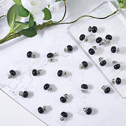 30 broche en perles d'imitation ABS&nbsp;JEWB-GF0011-53B