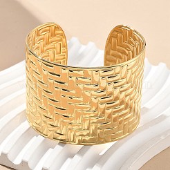 304 Edelstahl-Armreife für Damen&nbsp;AJEW-P127-24G