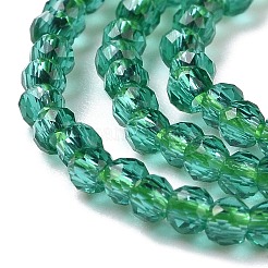 Chapelets de perles en verre transparente  &nbsp;GLAA-H021-03-17