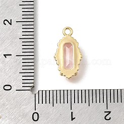 Messing Glas Anhänger / charms&nbsp;KK-U061-10G-01