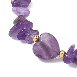 Stretch-Armbänder aus natürlichen Edelsteinperlen für Frauen&nbsp;BJEW-JB13633