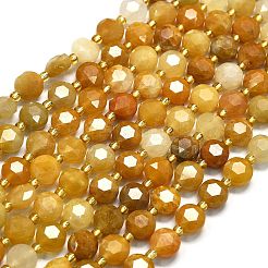 Topaz natural jade perlas hebras&nbsp;G-C116-A16-02