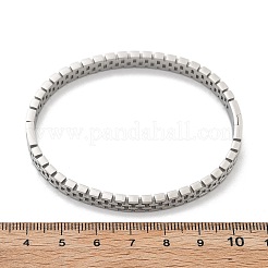 304 Edelstahl-Uhrenarmband-Armreifen für Damen&nbsp;BJEW-Z092-03P