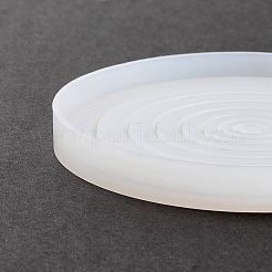 Diy flache runde mit wasserripple display silikonformen&nbsp;SIMO-B001-04