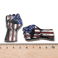 Pendentifs en bois peint au pistolet&nbsp;WOOD-D028-01G