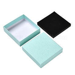 Boîte à collier carrée en carton&nbsp;X1-CBOX-Q038-02C