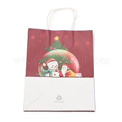 Kraftpapiertüten zum Thema Weihnachten&nbsp;ABAG-H104-D05