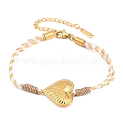 Bracelets à maillons en acier inoxydable 304&nbsp;BJEW-K303-02A