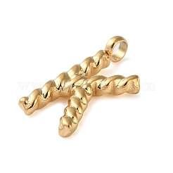 Pendentifs et breloques en acier inoxydable chirurgical 316&nbsp;LS-STAS-D031-01K