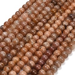 Natürliche sunstone Perlen Stränge&nbsp;GG-CBA15F7-10mm