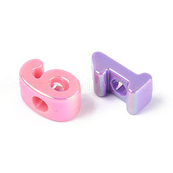 UV-Beschichtung undurchsichtige europäische Acrylperlen&nbsp;PACR-T017-10M