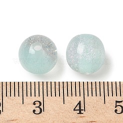 Perles de résine bicolores&nbsp;LS-RESI-Q025-02B-F