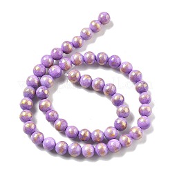 Fili di perline giada di mashan naturale&nbsp;G-A255-A01-01G