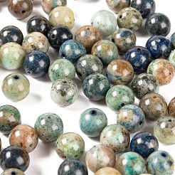 Perle rotonde di crisocolla naturale da 100 pz 8 mm&nbsp;DIY-LS0002-21