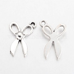 Forbice pendenti in lega di zinco di stile tibetano&nbsp;X-TIBEP-R334-186AS-RS