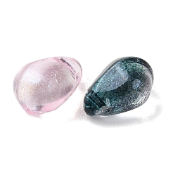 Pendentifs en verre transparent avec peinture de cuisson&nbsp;GL-CBA5BF9-02