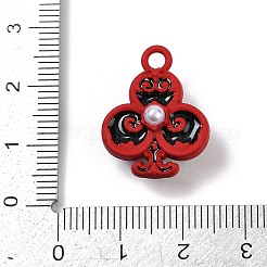 Lackierte legierungsanhänger&nbsp;PALLOY-S038-08A