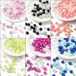 Perles d'imitation perles en plastique ABS&nbsp;KY-YW0001-90A