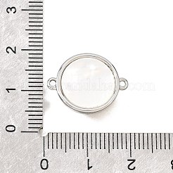 Anhänger aus Messing mit flachen&nbsp;KK-N289-16P-01
