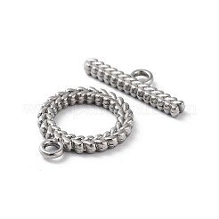 Anlaufgeschützte Ring-Knebelverschlüsse aus Edelstahl 304&nbsp;STAS-A092-09A-P