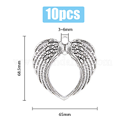 10 pz pendenti grandi in lega di stile tibetano&nbsp;FIND-FH0005-51