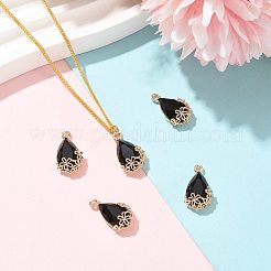 Pendentifs en verre transparent&nbsp;GLAA-FZ0001-02C