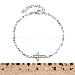 304 Edelstahl-Cup-Ketten-Armbänder für Damen&nbsp;BJEW-D364-01A-P