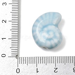 Abalorios de porcelana hechas a mano&nbsp;PORC-D026-02D-01