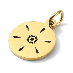 Anhänger aus 304 Edelstahl&nbsp;STAS-C097-46G-03