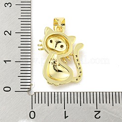 Ottone micro spianare pendenti zirconi&nbsp;FIND-Z023-03A