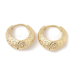 Orecchini a cerchio in ottone&nbsp;EJEW-D320-16G