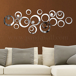 Pegatinas de pared de espejo acrílico&nbsp;DIY-WH0181-78
