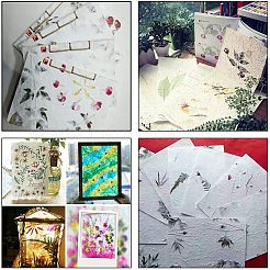 Fabrication de papier en bois&nbsp;DIY-WH0171-49E
