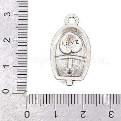 Aluminium Anhänger & Charms&nbsp;FIDN-B066-03B-AS