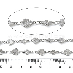 Chaînes triangulaires et à maillons croisés en acier inoxydable 304 martelé&nbsp;SA-CBA21A8-01P-02