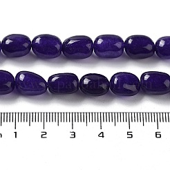 Chapelets de perles de jade blanche naturelle&nbsp;G-E614-B01-05