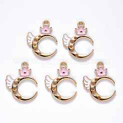 Supports de pendentif en alliage avec strass&nbsp;ENAM-S121-099A