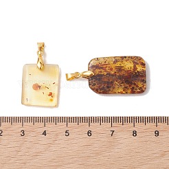 Anhänger aus natürlichem Bernstein&nbsp;PALLOY-JF05261-01