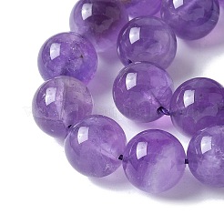 Natürlichen Amethyst Perlen Stränge&nbsp;G-R446-10mm-21-A