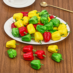 3 Beutel 3 Farben Mini-Schaum-Imitat Paprika&nbsp;AJEW-CA0003-76