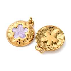 Pendentifs en acier inoxydable 304 émaillés&nbsp;STAS-U061-36G-03