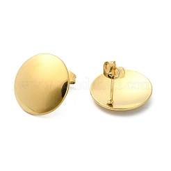 Boucles d'oreilles à tige en acier inoxydable avec placage ionique (IP) 201&nbsp;EJEW-K270-06A-G